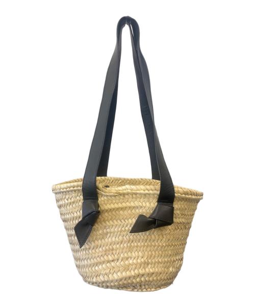 KECH LeS ESSENTIELS（ケッシュルエッセンシャル）KECH LeS ESSENTIELS (ケッシュルエッセンシャル) カゴバッグ ナチュラルの古着・服飾アイテム