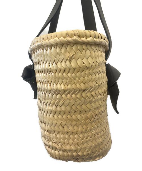 KECH LeS ESSENTIELS（ケッシュルエッセンシャル）KECH LeS ESSENTIELS (ケッシュルエッセンシャル) カゴバッグ ナチュラルの古着・服飾アイテム