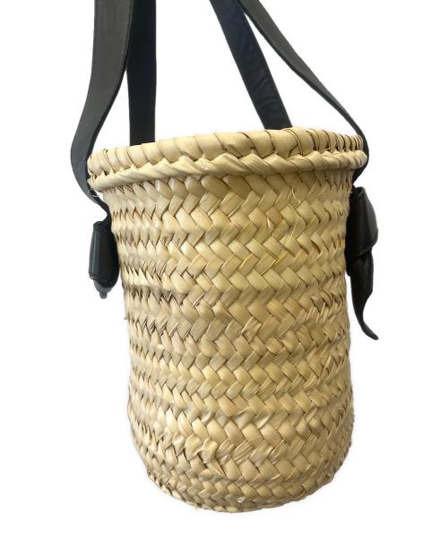 KECH LeS ESSENTIELS（ケッシュルエッセンシャル）KECH LeS ESSENTIELS (ケッシュルエッセンシャル) カゴバッグ ナチュラルの古着・服飾アイテム