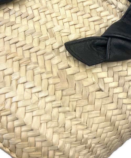 KECH LeS ESSENTIELS（ケッシュルエッセンシャル）KECH LeS ESSENTIELS (ケッシュルエッセンシャル) カゴバッグ ナチュラルの古着・服飾アイテム