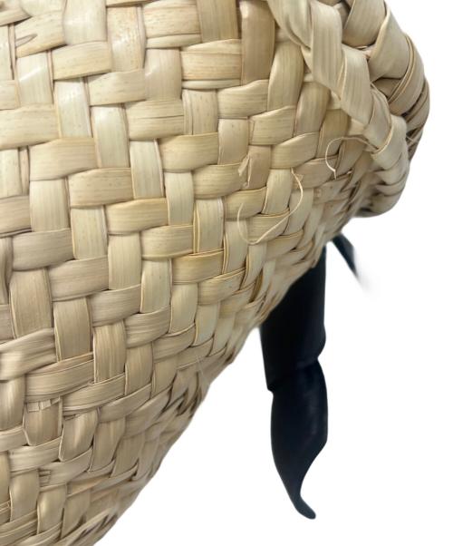 KECH LeS ESSENTIELS（ケッシュルエッセンシャル）KECH LeS ESSENTIELS (ケッシュルエッセンシャル) カゴバッグ ナチュラルの古着・服飾アイテム