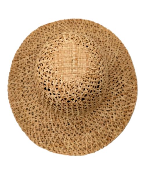 La Maison de Lyllis（ラメゾンドリリス）La Maison de Lyllis (ラメゾンドリリス) ハット ナチュラル サイズ:57の古着・服飾アイテム