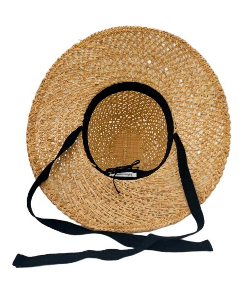 La Maison de Lyllis（ラメゾンドリリス）La Maison de Lyllis (ラメゾンドリリス) ハット ナチュラル サイズ:57の古着・服飾アイテム