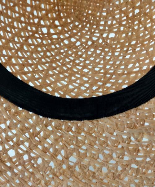 La Maison de Lyllis（ラメゾンドリリス）La Maison de Lyllis (ラメゾンドリリス) ハット ナチュラル サイズ:57の古着・服飾アイテム