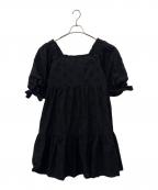 HER LIP TOハーリップトゥ）の古着「レースワンピース」｜ブラック
