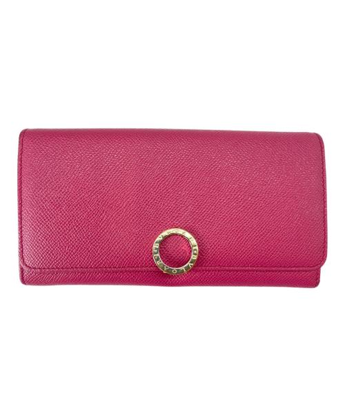 BVLGARI（ブルガリ）BVLGARI (ブルガリ) BVLGARI　284854　長財布 ピンクの古着・服飾アイテム
