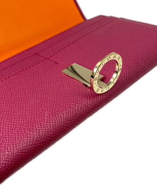 BVLGARI（ブルガリ）BVLGARI (ブルガリ) BVLGARI　284854　長財布 ピンクの古着・服飾アイテム