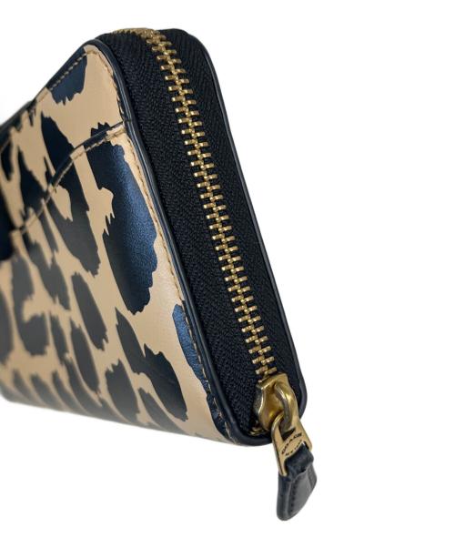 COACH（コーチ）COACH (コーチ) COACH　CM526　レオパード プリント　長財布 ベージュ×ブラウンの古着・服飾アイテム