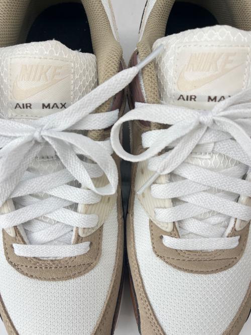 NIKE（ナイキ）NIKE (ナイキ) NIKE　AIR MAX90　スニーカー ベージュ×ホワイト サイズ:27.0の古着・服飾アイテム