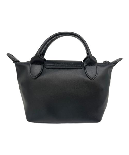 LONGCHAMP（ロンシャン）LONGCHAMP (ロンシャン) 2WAYショルダーバッグ ブラックの古着・服飾アイテム