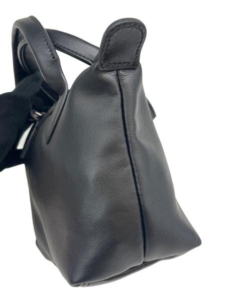 LONGCHAMP（ロンシャン）LONGCHAMP (ロンシャン) 2WAYショルダーバッグ ブラックの古着・服飾アイテム