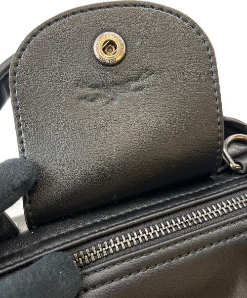 LONGCHAMP（ロンシャン）LONGCHAMP (ロンシャン) 2WAYショルダーバッグ ブラックの古着・服飾アイテム