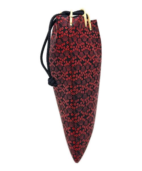 印傳屋（インデンヤ）印傳屋 (インデンヤ) 合切袋　	印傳屋 レッドの古着・服飾アイテム