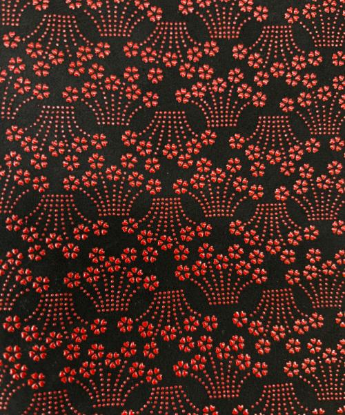 印傳屋（インデンヤ）印傳屋 (インデンヤ) 合切袋　	印傳屋 レッドの古着・服飾アイテム