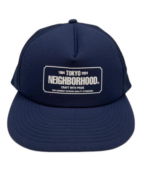 NEIGHBORHOOD（ネイバーフッド）NEIGHBORHOOD (ネイバーフッド) NEIGHBORHOOD　241YGNH-HT12　キャップ ネイビー サイズ:FREEの古着・服飾アイテム