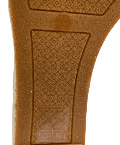 TORY BURCH（トリーバーチ）TORY BURCH (トリーバーチ) TORY BURCH　ウェッジソールサンダル ネイビー サイズ:8.5の古着・服飾アイテム