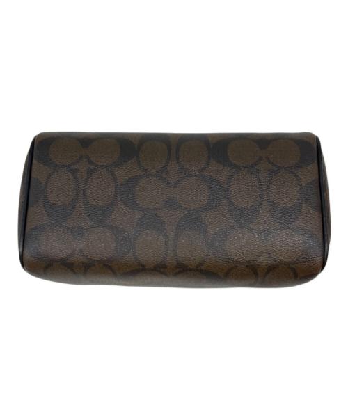 COACH（コーチ）COACH (コーチ) COACH　F77879　ショルダーバッグ ブラウン×ブラックの古着・服飾アイテム