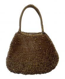 ANTEPRIMA（アンテプリマ）の古着「ANTEPRIMA ワイヤーバッグ」｜ゴールド