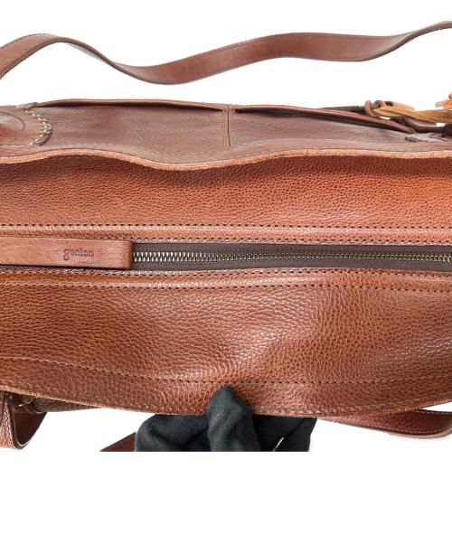 genten（ゲンテン）genten (ゲンテン) 2WAYバッグ　レザー　 ブラウンの古着・服飾アイテム