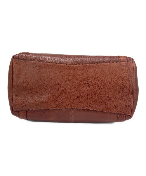 genten（ゲンテン）genten (ゲンテン) 2WAYバッグ　レザー　 ブラウンの古着・服飾アイテム