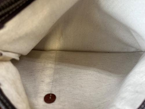 genten（ゲンテン）genten (ゲンテン) 2WAYバッグ　レザー　 ブラウンの古着・服飾アイテム