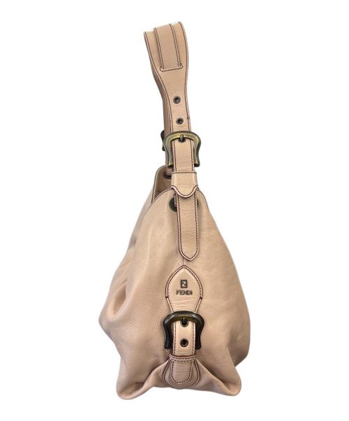 FENDI（フェンディ）FENDI (フェンディ) BORSA HOBO DOCTOR　AU06861 ピンクの古着・服飾アイテム