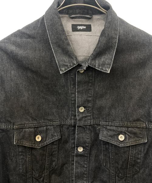 myne（マイン）myne (マイン) MYNE　G10JK015　デニムジャケット ブラック サイズ:Mの古着・服飾アイテム