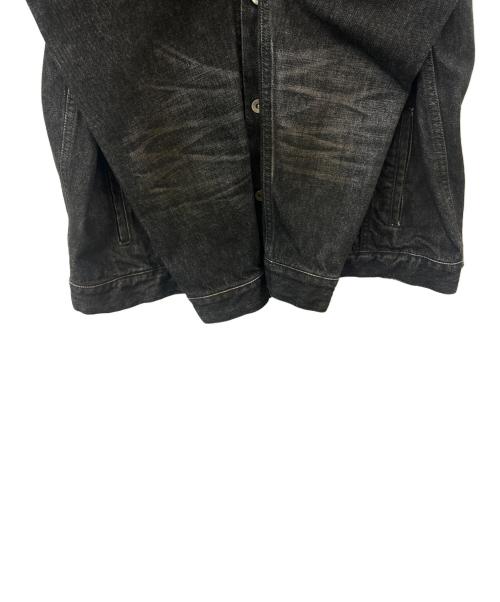 myne（マイン）myne (マイン) MYNE　G10JK015　デニムジャケット ブラック サイズ:Mの古着・服飾アイテム