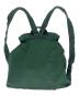 PRADA (プラダ) ナイロンリュック グリーン：12000円