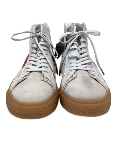 NIKE（ナイキ）NIKE (ナイキ) NIKE　ZOOM BLAZER MID PREMIUM　スニーカー ホワイト×レッド サイズ:27の古着・服飾アイテム