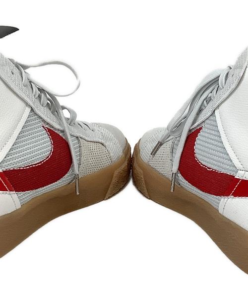 NIKE（ナイキ）NIKE (ナイキ) NIKE　ZOOM BLAZER MID PREMIUM　スニーカー ホワイト×レッド サイズ:27の古着・服飾アイテム