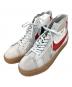 NIKE（ナイキ）の古着「NIKE　ZOOM BLAZER MID PREMIUM　スニーカー」｜ホワイト×レッド