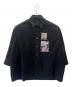RAF SIMONS（ラフシモンズ）の古着「BIG FIT DENIM SHIRT with TWO PATCHES」｜ブラック
