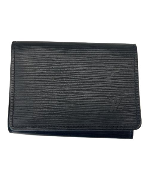 LOUIS VUITTON（ルイ ヴィトン）LOUIS VUITTON (ルイ ヴィトン) カードケース　エピ　M56582 ブラックの古着・服飾アイテム