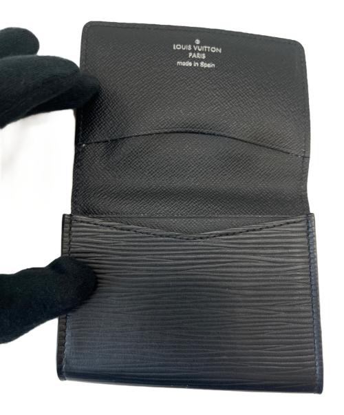 LOUIS VUITTON（ルイ ヴィトン）LOUIS VUITTON (ルイ ヴィトン) カードケース　エピ　M56582 ブラックの古着・服飾アイテム