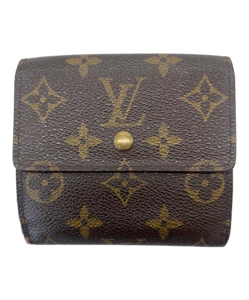 LOUIS VUITTON（ルイ ヴィトン）LOUIS VUITTON (ルイ ヴィトン) LOUIS VUITTON モノグラム ポルトモネ・ビエ カルトクレディ 3つ折り財布 ブラウンの古着・服飾アイテム