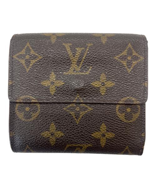 LOUIS VUITTON（ルイ ヴィトン）LOUIS VUITTON (ルイ ヴィトン) LOUIS VUITTON モノグラム ポルトモネ・ビエ カルトクレディ 3つ折り財布 ブラウンの古着・服飾アイテム