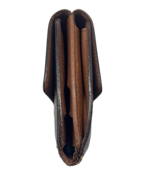 LOUIS VUITTON（ルイ ヴィトン）LOUIS VUITTON (ルイ ヴィトン) LOUIS VUITTON モノグラム ポルトモネ・ビエ カルトクレディ 3つ折り財布 ブラウンの古着・服飾アイテム