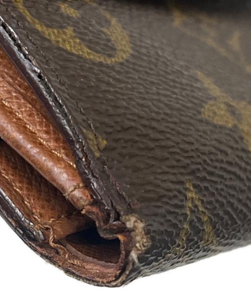 LOUIS VUITTON（ルイ ヴィトン）LOUIS VUITTON (ルイ ヴィトン) LOUIS VUITTON モノグラム ポルトモネ・ビエ カルトクレディ 3つ折り財布 ブラウンの古着・服飾アイテム