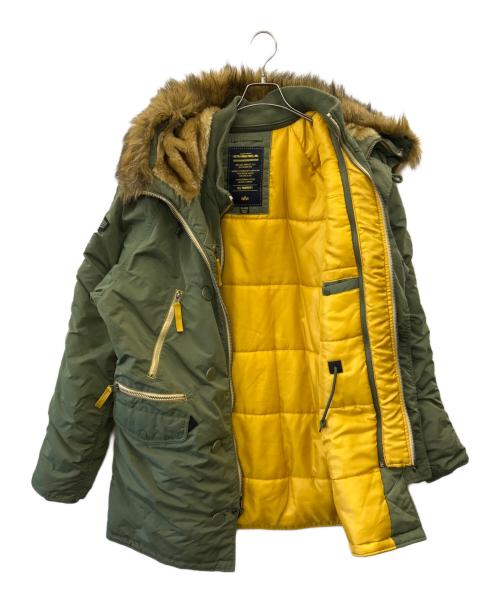 ALPHA（アルファ）ALPHA (アルファ) ALPHA N-3Bフライトジャケット カーキ サイズ:XｰLARGEの古着・服飾アイテム