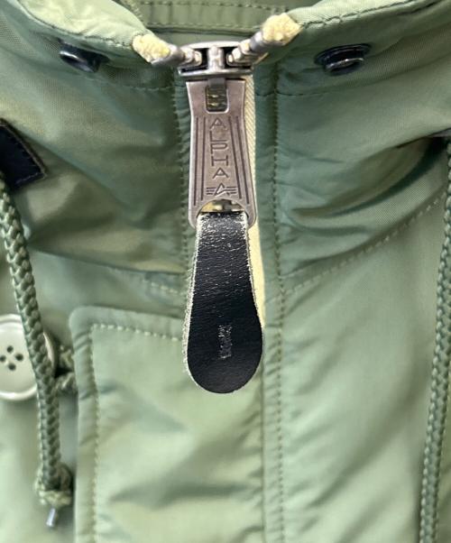 ALPHA（アルファ）ALPHA (アルファ) ALPHA N-3Bフライトジャケット カーキ サイズ:XｰLARGEの古着・服飾アイテム