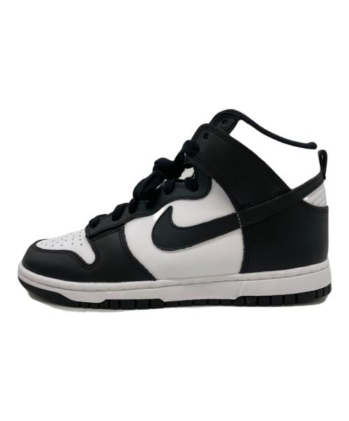 NIKE（ナイキ）NIKE (ナイキ) NIKE W DUNK HIGH スニーカー ブラック×ホワイト サイズ:26.5の古着・服飾アイテム