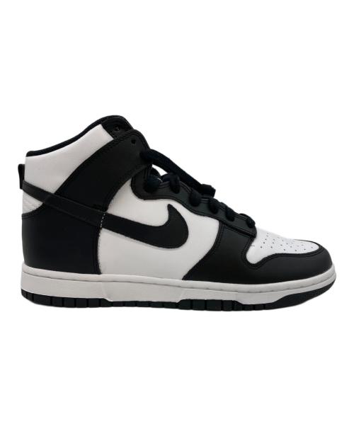 NIKE（ナイキ）NIKE (ナイキ) NIKE W DUNK HIGH スニーカー ブラック×ホワイト サイズ:26.5の古着・服飾アイテム