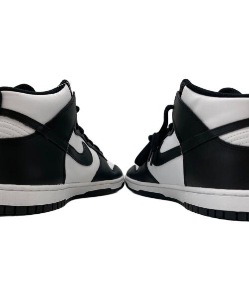 NIKE（ナイキ）NIKE (ナイキ) NIKE W DUNK HIGH スニーカー ブラック×ホワイト サイズ:26.5の古着・服飾アイテム