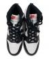 NIKE (ナイキ) NIKE W DUNK HIGH スニーカー ブラック×ホワイト サイズ:26.5：9000円
