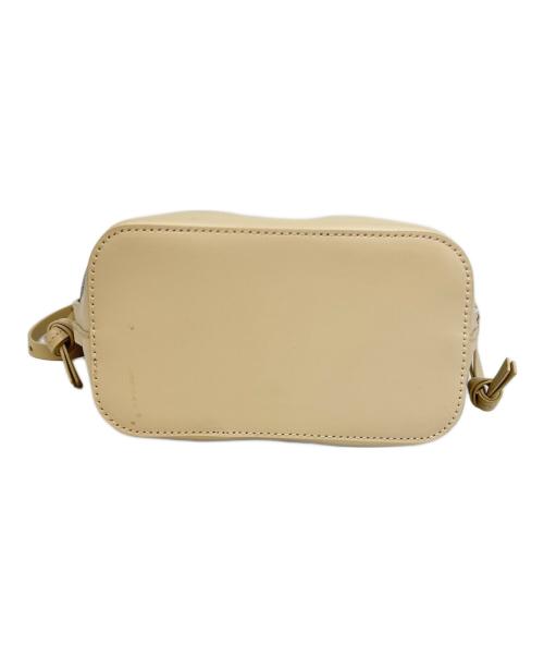 ZANCHETTI（ザンケッティー）ZANCHETTI (ザンケッティー) WOVEN BUCKET SMALL  2WAYバッグ ベージュの古着・服飾アイテム