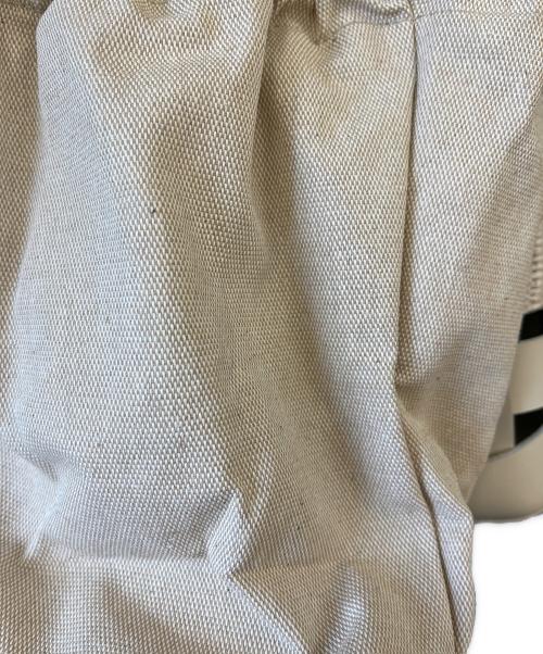 ZANCHETTI（ザンケッティー）ZANCHETTI (ザンケッティー) WOVEN BUCKET SMALL  2WAYバッグ ベージュの古着・服飾アイテム