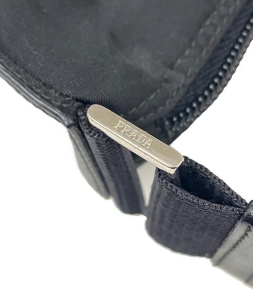PRADA（プラダ）PRADA (プラダ) PRADA　ナイロンショルダーバッグ ブラックの古着・服飾アイテム