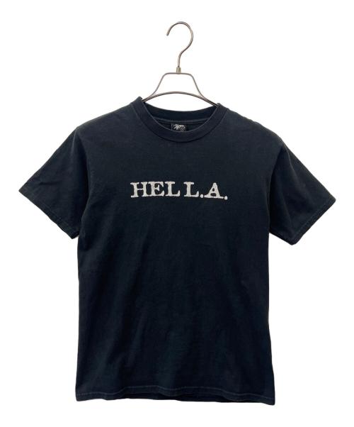 stussy（ステューシー）stussy (ステューシー) stussy 	HELL.A.  Tシャツ ブラック サイズ:Sの古着・服飾アイテム