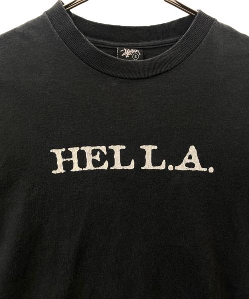 stussy（ステューシー）stussy (ステューシー) stussy 	HELL.A.  Tシャツ ブラック サイズ:Sの古着・服飾アイテム